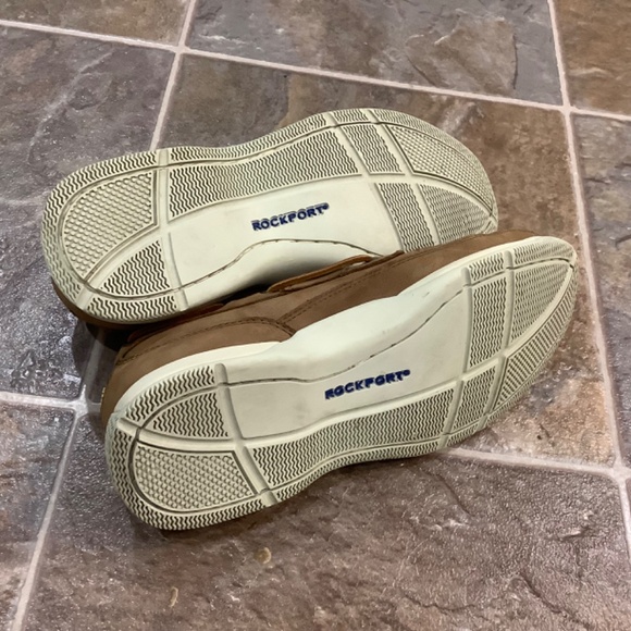 ROCKPORT Mens Leather Deck Shoe 8.5 - Picture 6 of 9